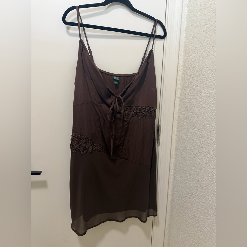 Wild Fable Brown Mini Dress